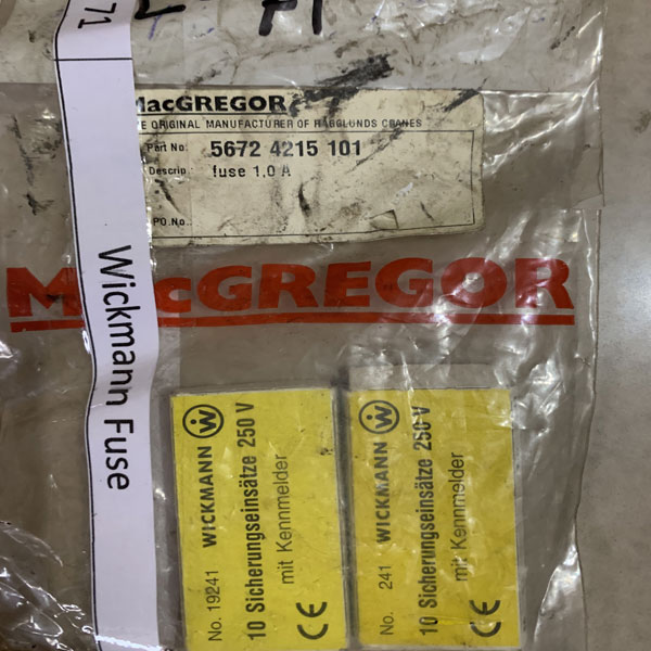 MacGREGOR Fuse 1.0A