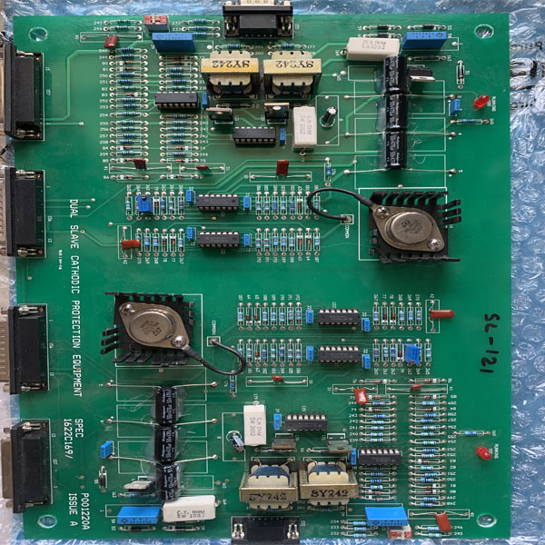 DUAL SLAVE CATHODIC PROTECTION PCB BOARD