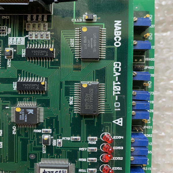 Nabco GBA-101-01 PCB Circuit Board 885 73745060 GBA10101
