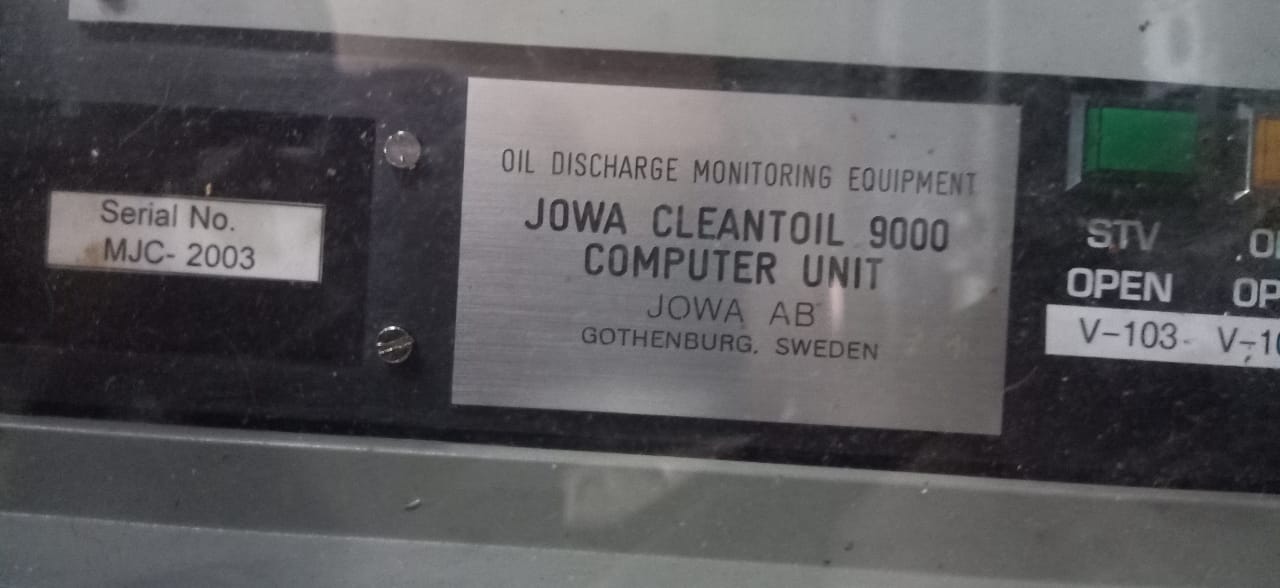 Jowa AB CLEANTOIL 9000 Oil Discharge Monitoring Equipment Computer Unit - Genuine new