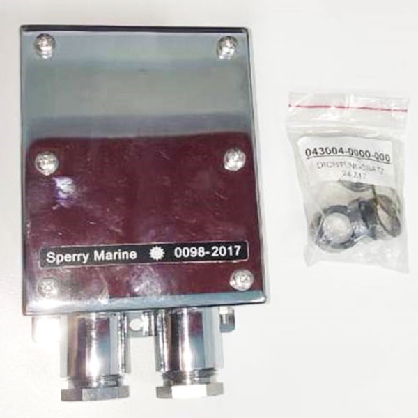 Sperry Marine Gyro Repeater Terminal Box=4894-AD