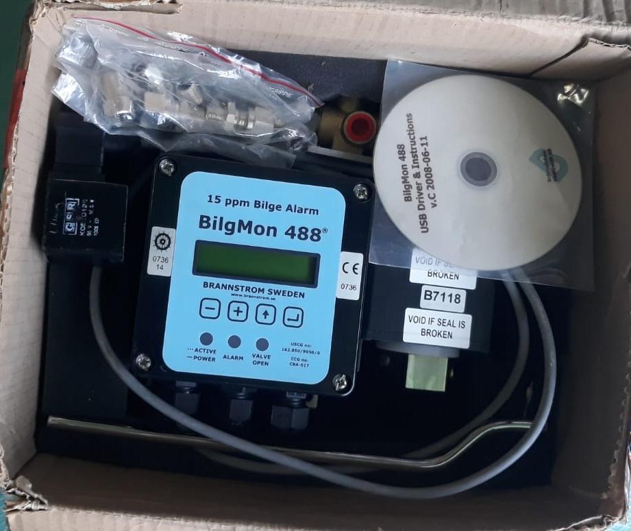 15 PPM BILGE ALARM MONITOR, BILG MON 488 ,