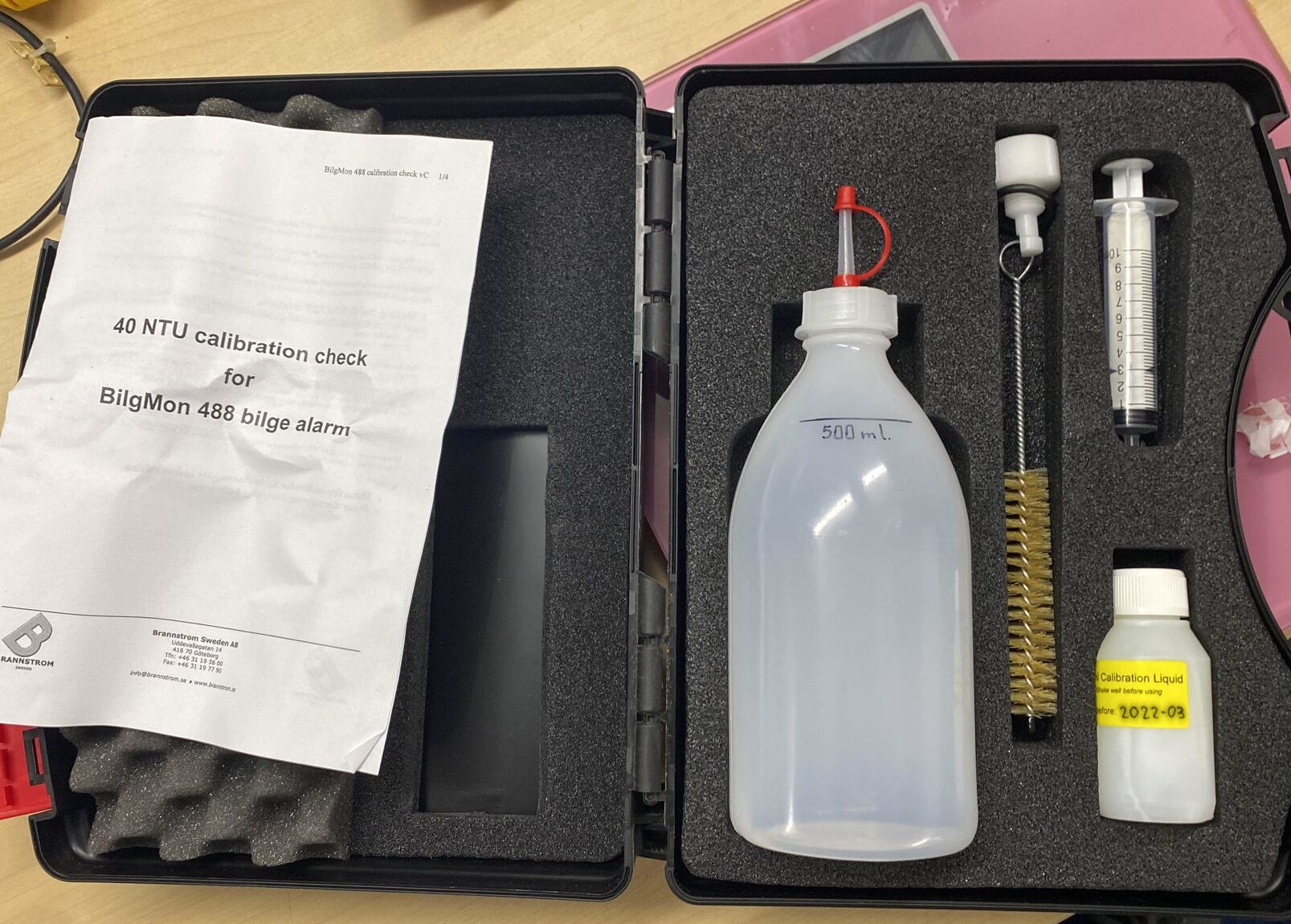 BRANNSTROM Make – Bilgemon 488 Calibration Check Kit – Brand New Genuine