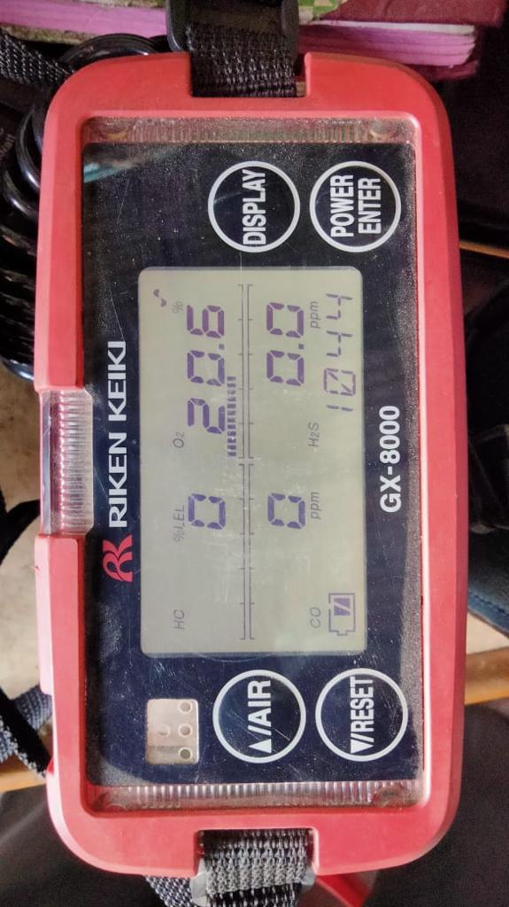 GX-8000 MULTI GAS DETECTOR, RIKEN KEIKI MAKE