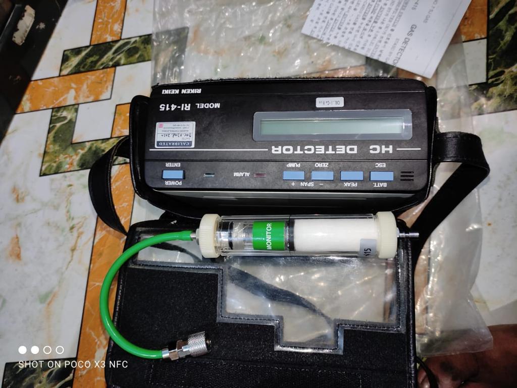 HYDRO CARBON DETECTOR, RIKEN KEIKI MAKE, MODEL RI-415