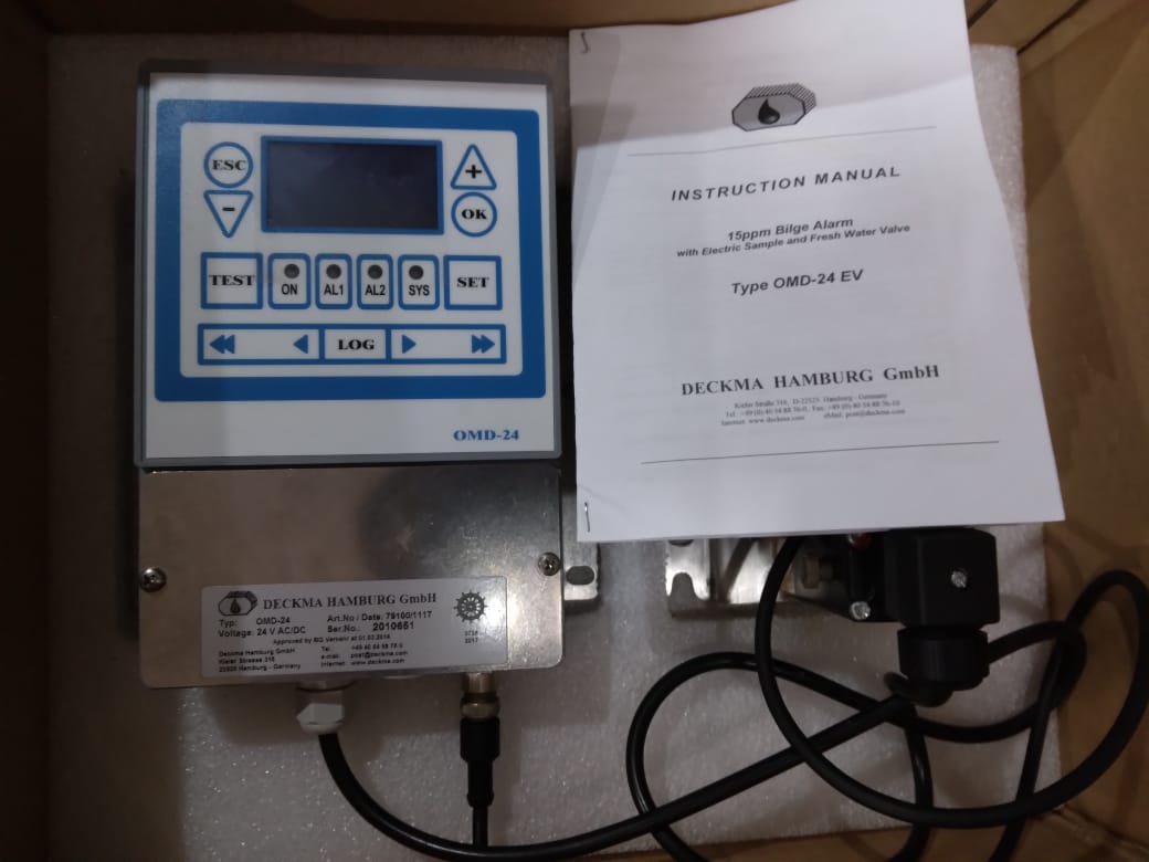 Oil Water Seperator, OWS, Deckma Hamburg, OMD- 24