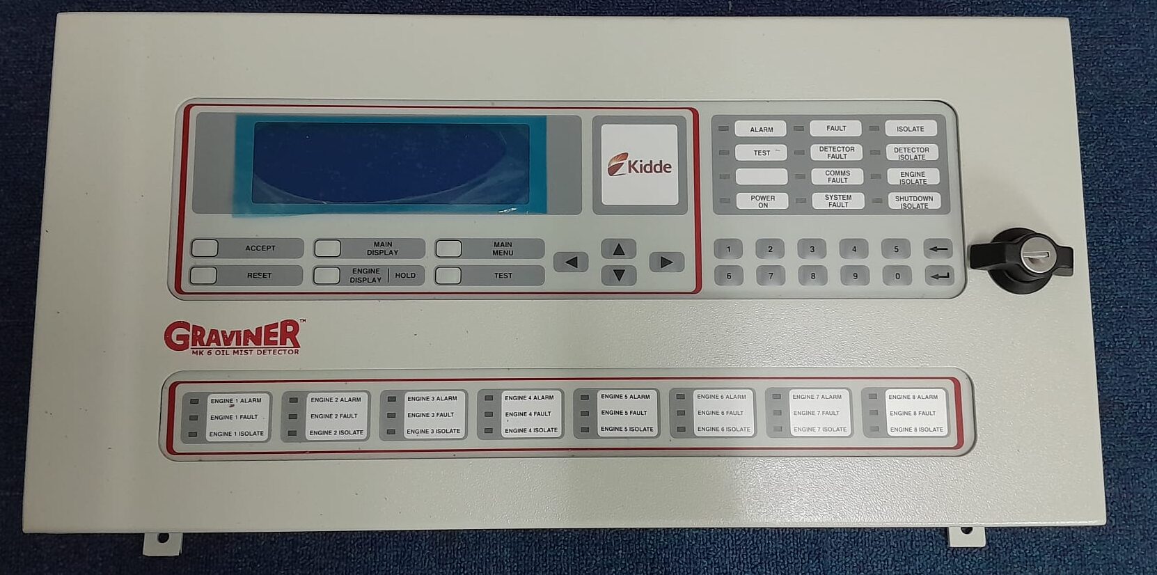 CONTROL UNIT (BULKHEAD MOUNT),KG6-1-53836-K170 HSC: 85371099 99, GravinerMake OMD Mark6