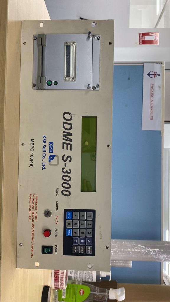 ODME, ( OIL DISCHARGE MONITORING EQUIPMENT)Model: S-3000 Make : KSB - SEIL CO LTD