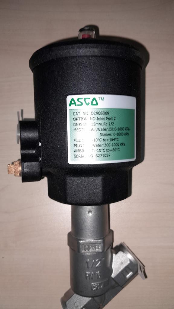 Pneumatic Valve for KSB SEIL ODME S-3000 ASCO make: Type NO