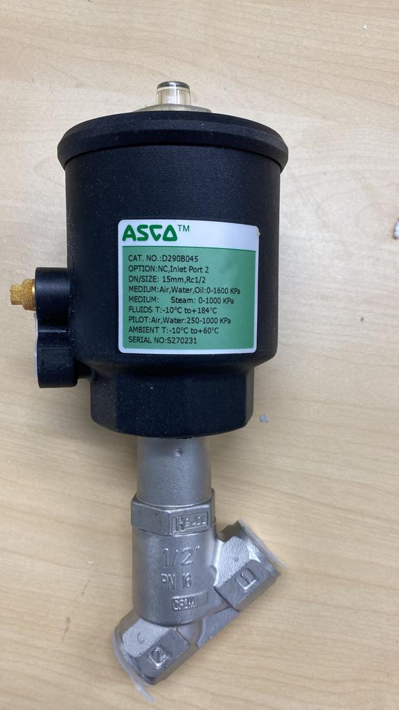 Pneumatic Valve for KSB SEIL ODME S-3000 ASCO make: Type NC