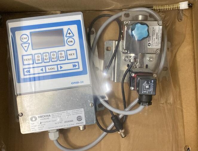 15 ppm Alarm Monitor Make: Deckma Hamburg Model : OMD-24, HS code: 90273000, Article No: 10811 - Genuine new