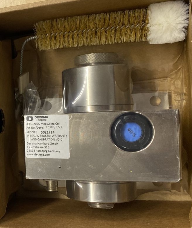 Measuring Cell for OMD-2005 Monitor incl. Calibration Certificate , Country of Origin: Germany HS code: 90279000, Article No:  75500, Make: Deckma Hamburg