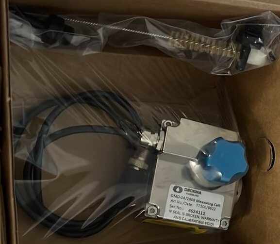 Measuring Cell for OMD-24/2008 incl. Calibration Certificate , Country of Origin: Germany HS code: 90279000, Article No: 9 77500, Make: Deckma Hamburg