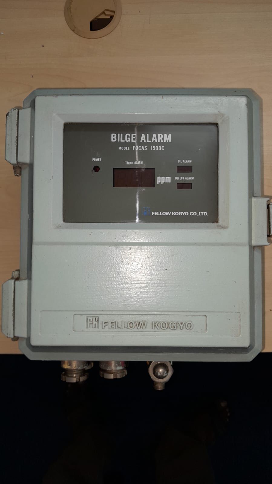 Fellow Kogyo 15 PPM Bilge Alarm Monitor Complete Unit, Model : FOCAS 1500C, with one year Calibration Certificate