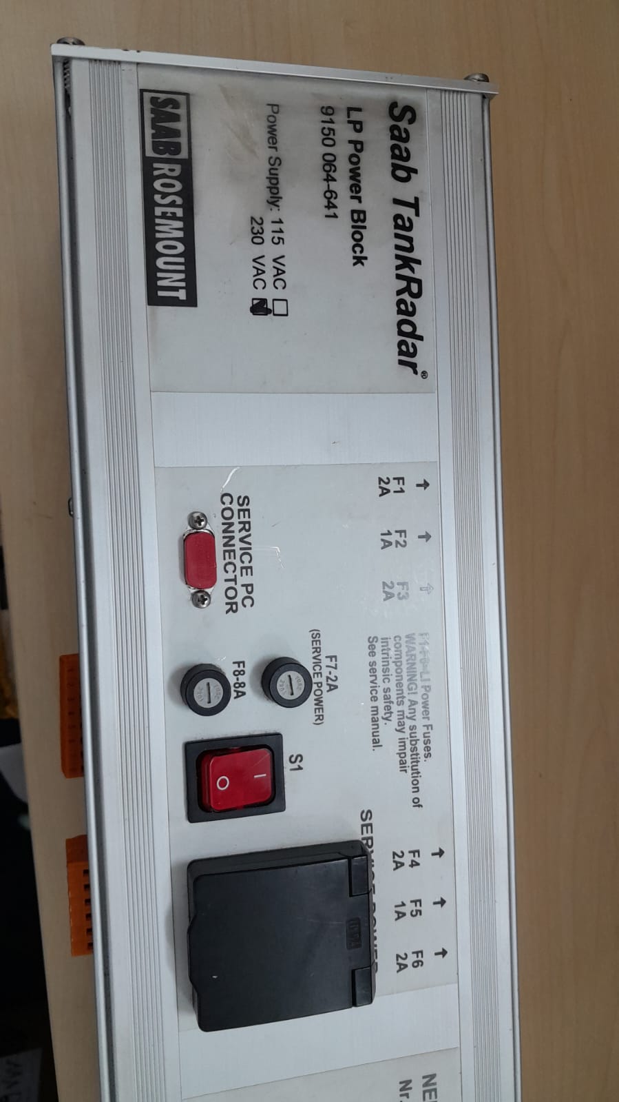 LP Power Block, 9150 064-641, 230volt AC. For Saab Tank Radar, Saab Marine Electronics