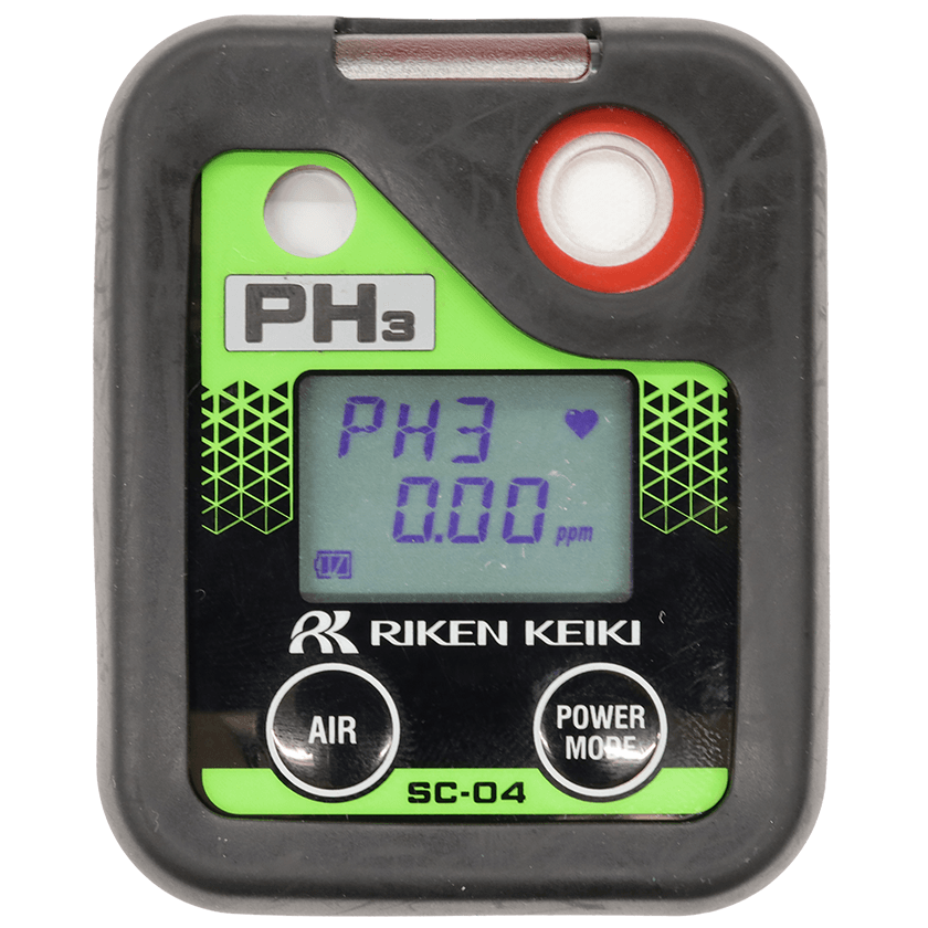 Portable Single Gas Detector, Phosphine (PH3) Model SC-O4 EX(PH3), With Ni-MH Battery,  Part No: SC-O4(57), Riken Keiki Make