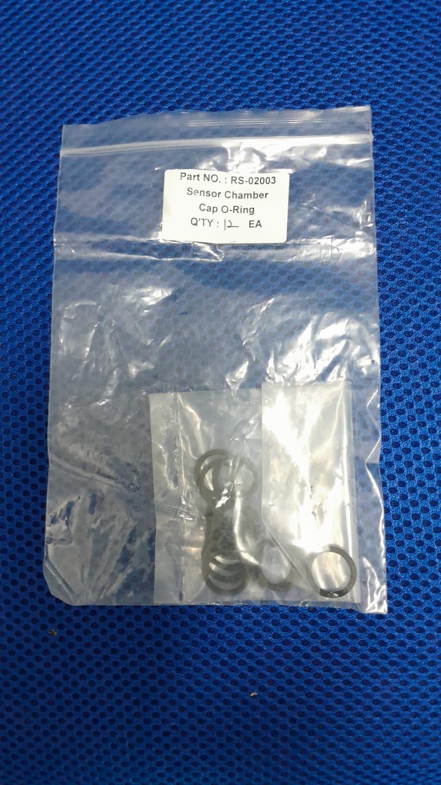 Sensor Chamber Cap O-Ring, VISION IIIC (P/N : RS-02003) ,Spare For SPECS make OMD