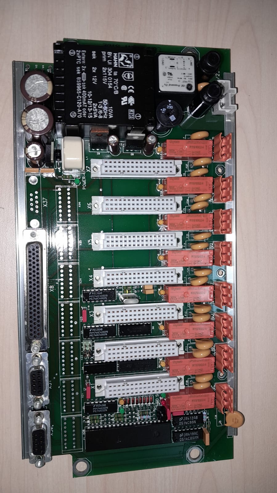 Interface PCB for Saab Marine Tank Radar System, P/N 9240 005-501
