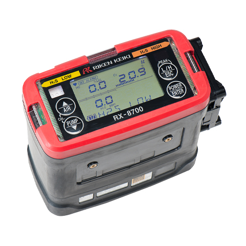 Riken four Gas personal Monitor, Model : RX-8700 for oil Tank Measuring Gases