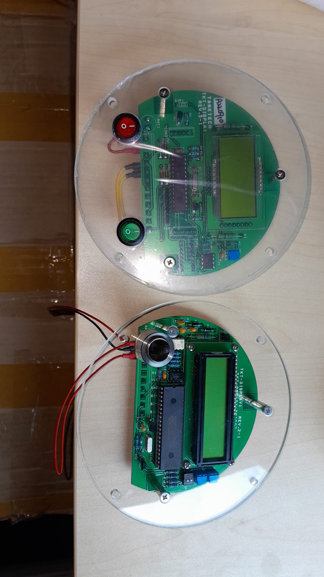 Display Assembly for Oil Water interface Detector .P/N T-2000 TFC-02 Make: Tkt Tank Tech System