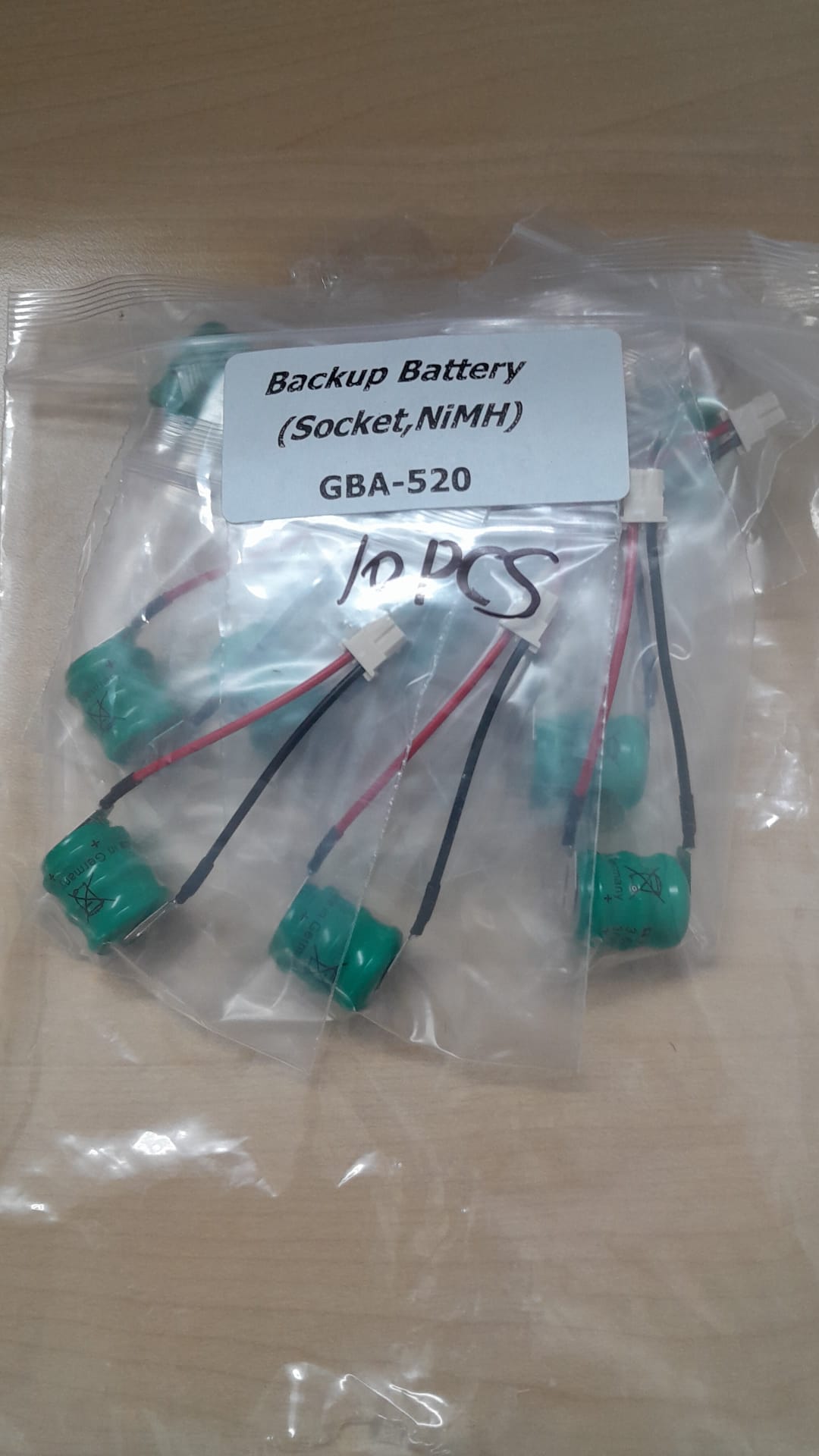 Backup Battery ( socket Type, NIMH) for GEORIM OIL CONTENT MONITOR( 15ppm Bilge Monitor), GBA-520, Model: GBA-155
