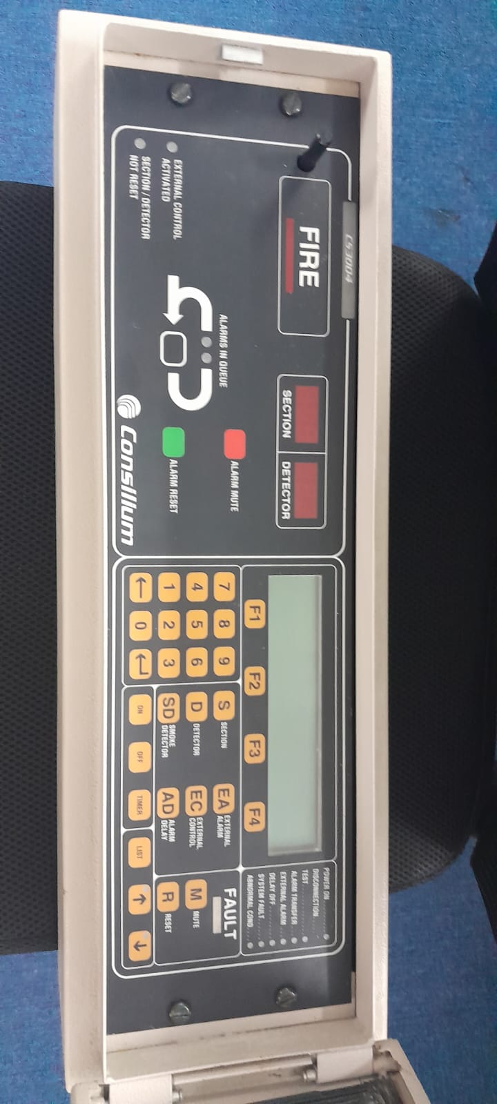 Salwico Fire System control  Panel , CS 3004 ( complete set GPK-4,BTK-4, CS3000, GPM-4R), GSM 3150, Consillium make