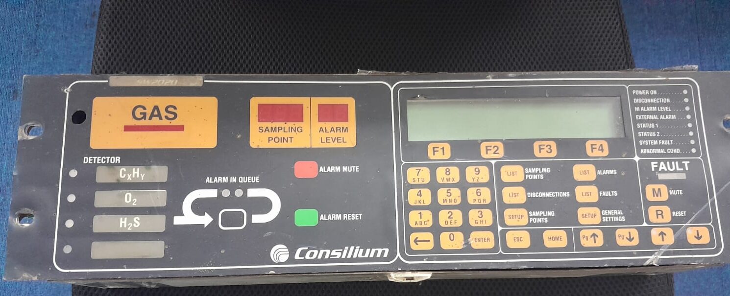 Salwico Gas Monitor System control  Panel , SW2020 ( complete set GPK-4,BTK-4, CS3000, GPM-4R), GSM 3150, Consillium make