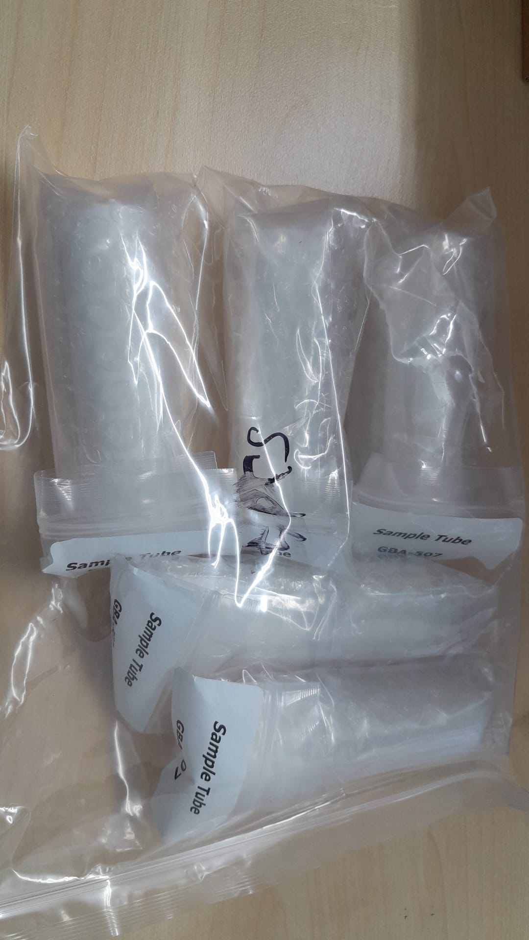 Sample Tube,  for GEORIM OIL CONTENT MONITOR( 15ppm Bilge Monitor), GBA-507, Model: GBA-155