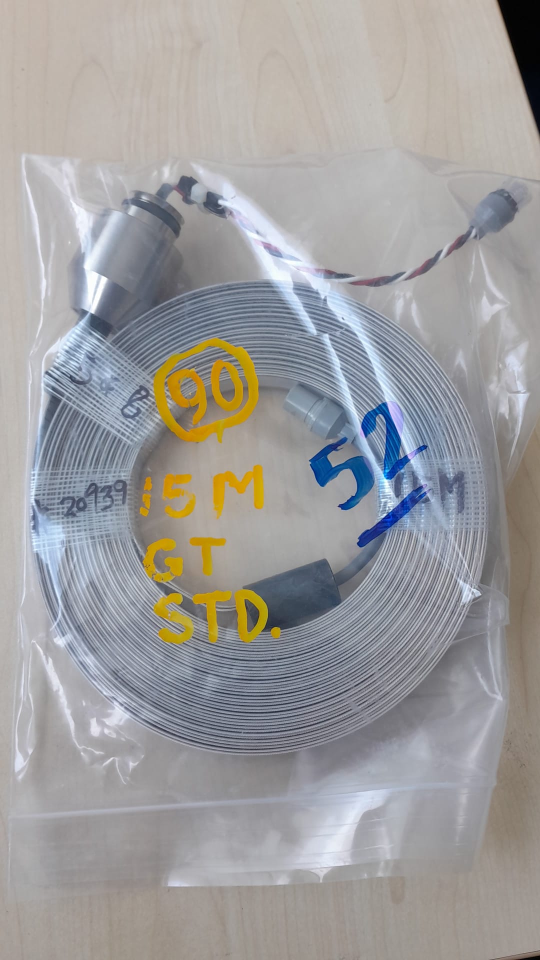 15 mtr GT TAPE & amp; HEADER PET SERVICE, SPARE FOR MMC UTI, Part No: THAB2317-15MC