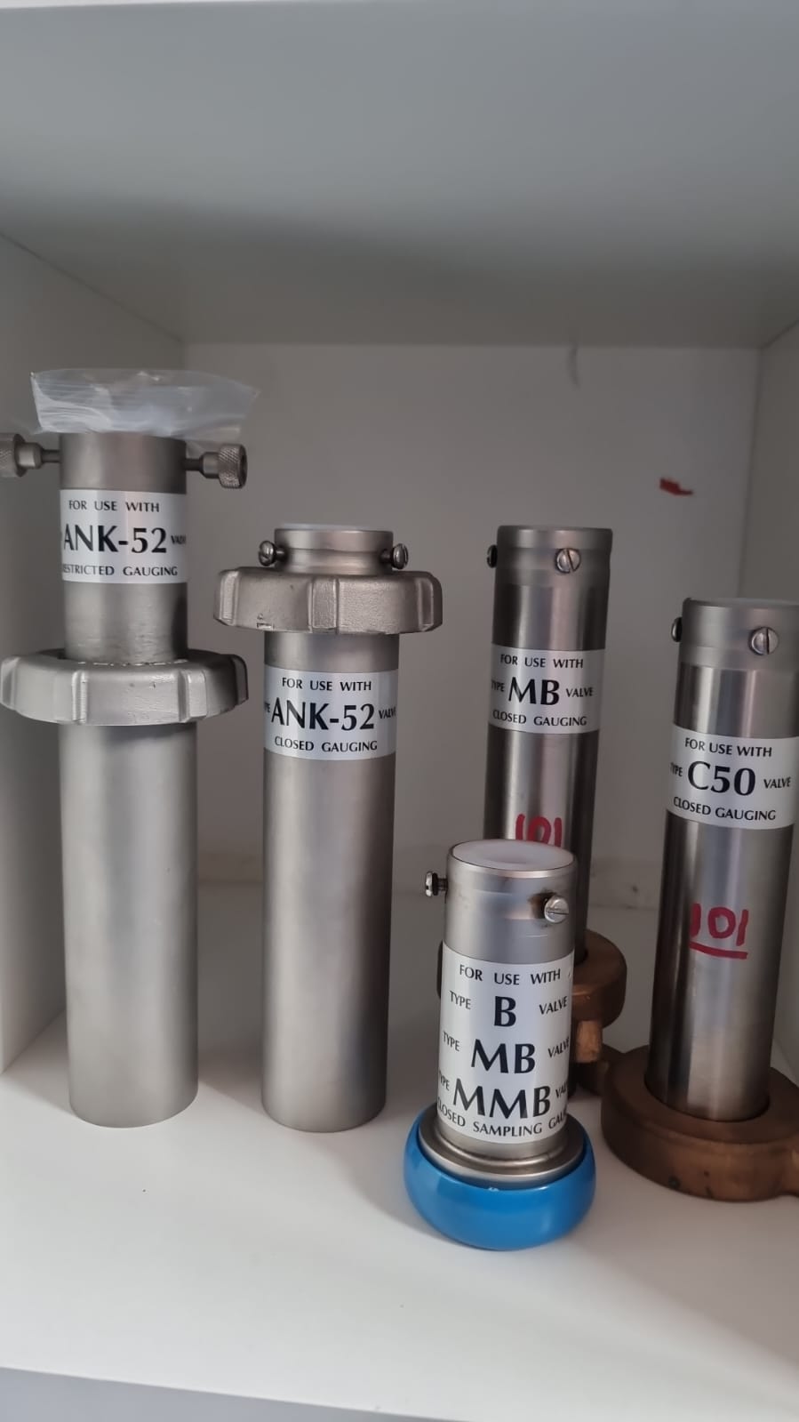 STORAGE TUBE  FOR MMC TRIMODE GAUGING UNIT ( UTI UNIT)