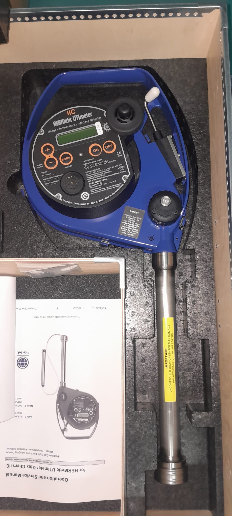 Hermetic UTI meter Gtex Chemical, 25 mtr,TS MGUTIC551552