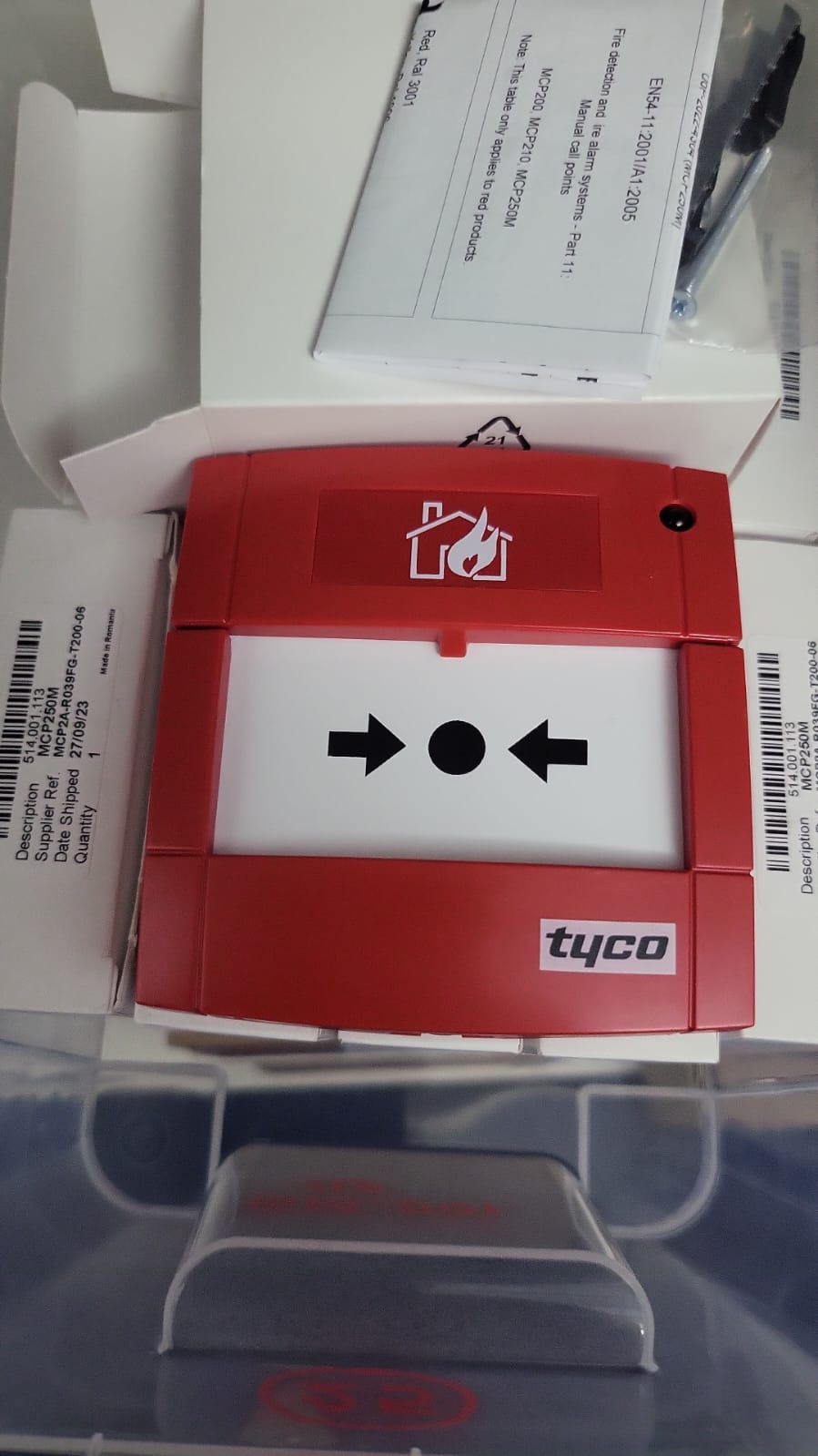 Tyco MCP250M Marine Conventional Manual Call Point 514 001 113 SWIFT Tyco MCP250M Marine Conventional Manual Call Point 514 001 113 SWIFT