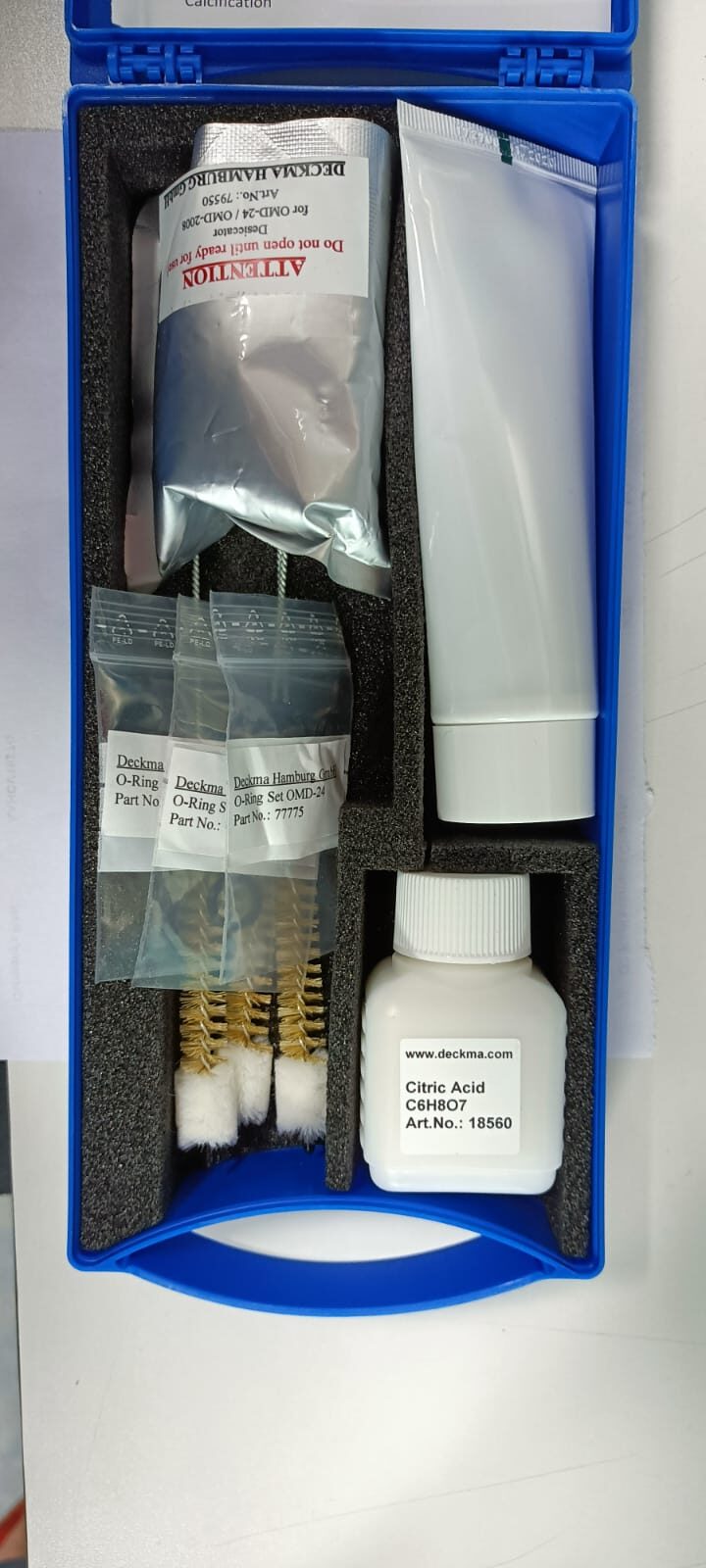 Deckma Hamburg - Sample Tube Cleaning Paste - Genuine New