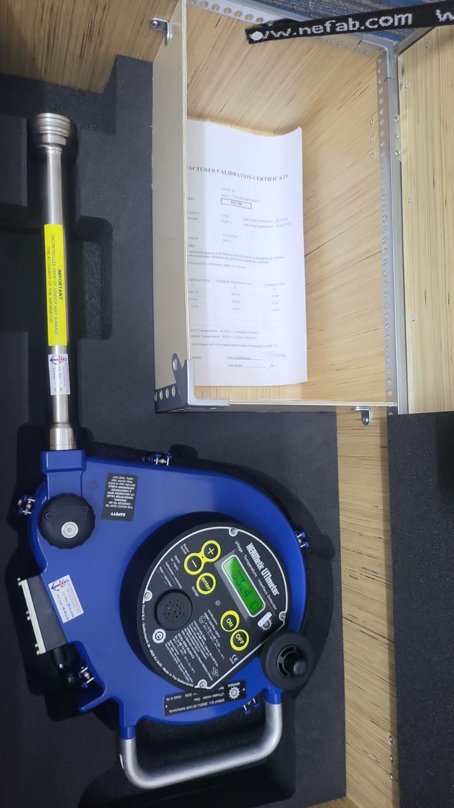Honeywell Tanksystem HERMetic UTImeter Gtex SS1-Q1 50m Complete Set - P/N : TS MLUTI_SS1Q150B - Portable Closed Gas Tight - Genuine New