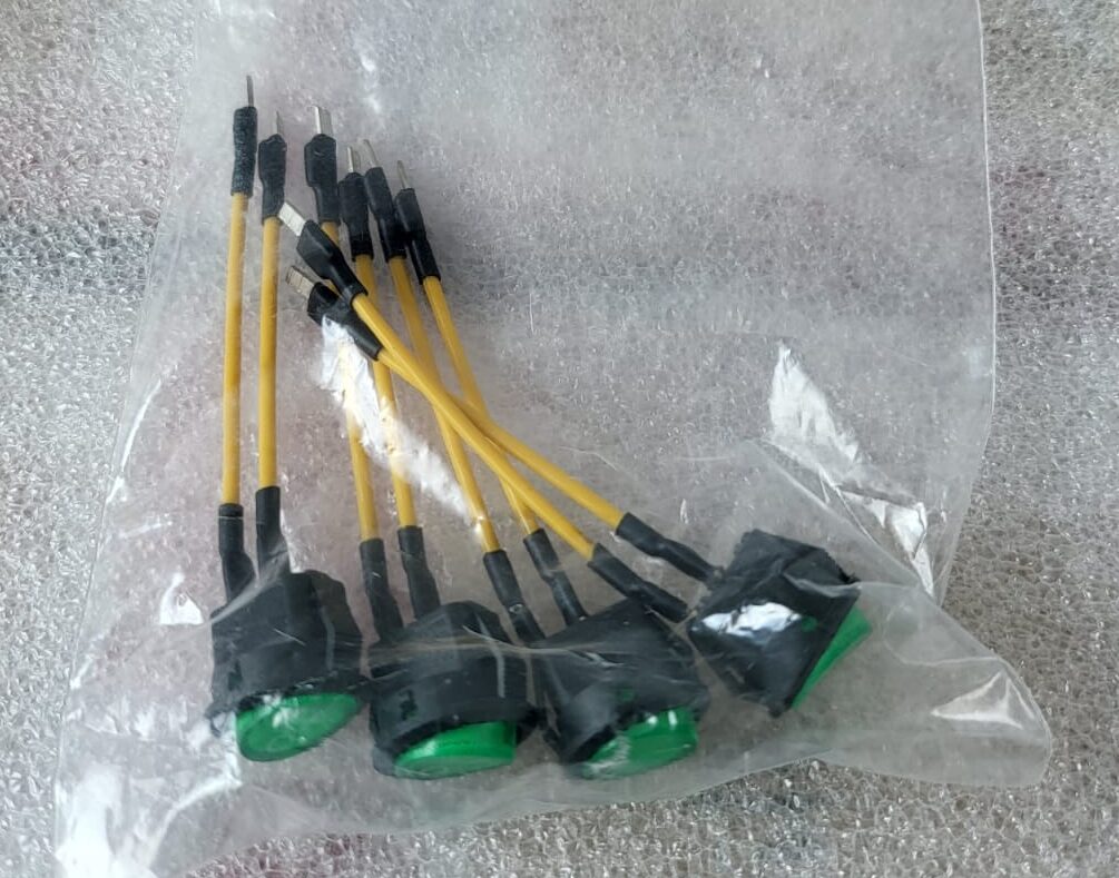 Make – Tanktech, SWITCH ASS’Y – FOR T2015-TFC-02/T2015-TFS-01 Color Green – New Genuine