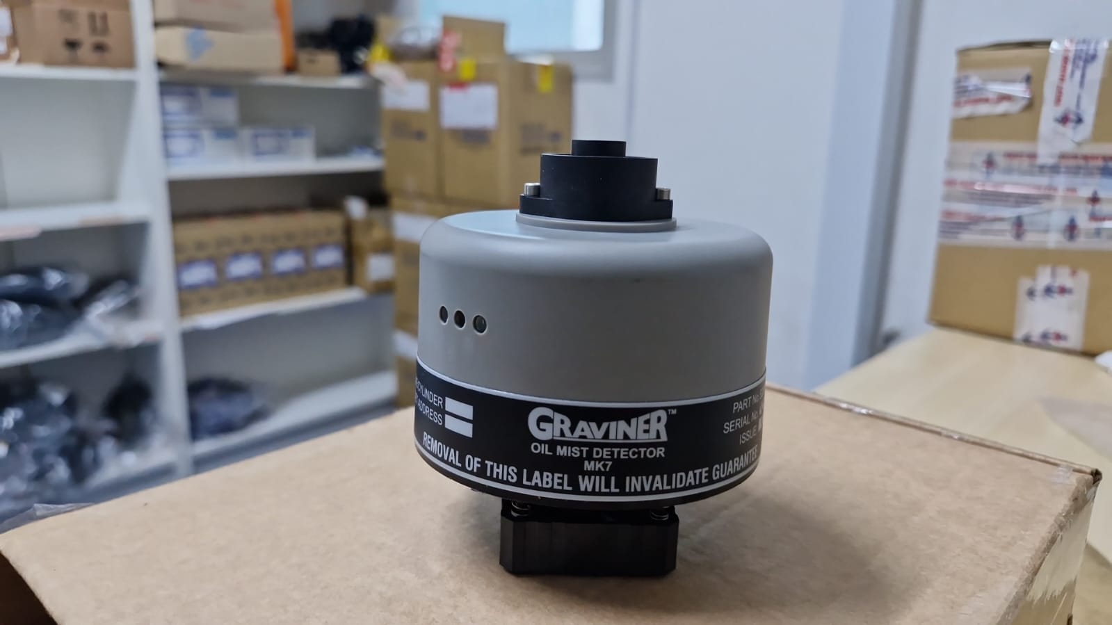 DETECTOR FOR GRAVINER MK7 OIL MIS DETECTOR SYSTEM: PART NO: 1-53836-K269