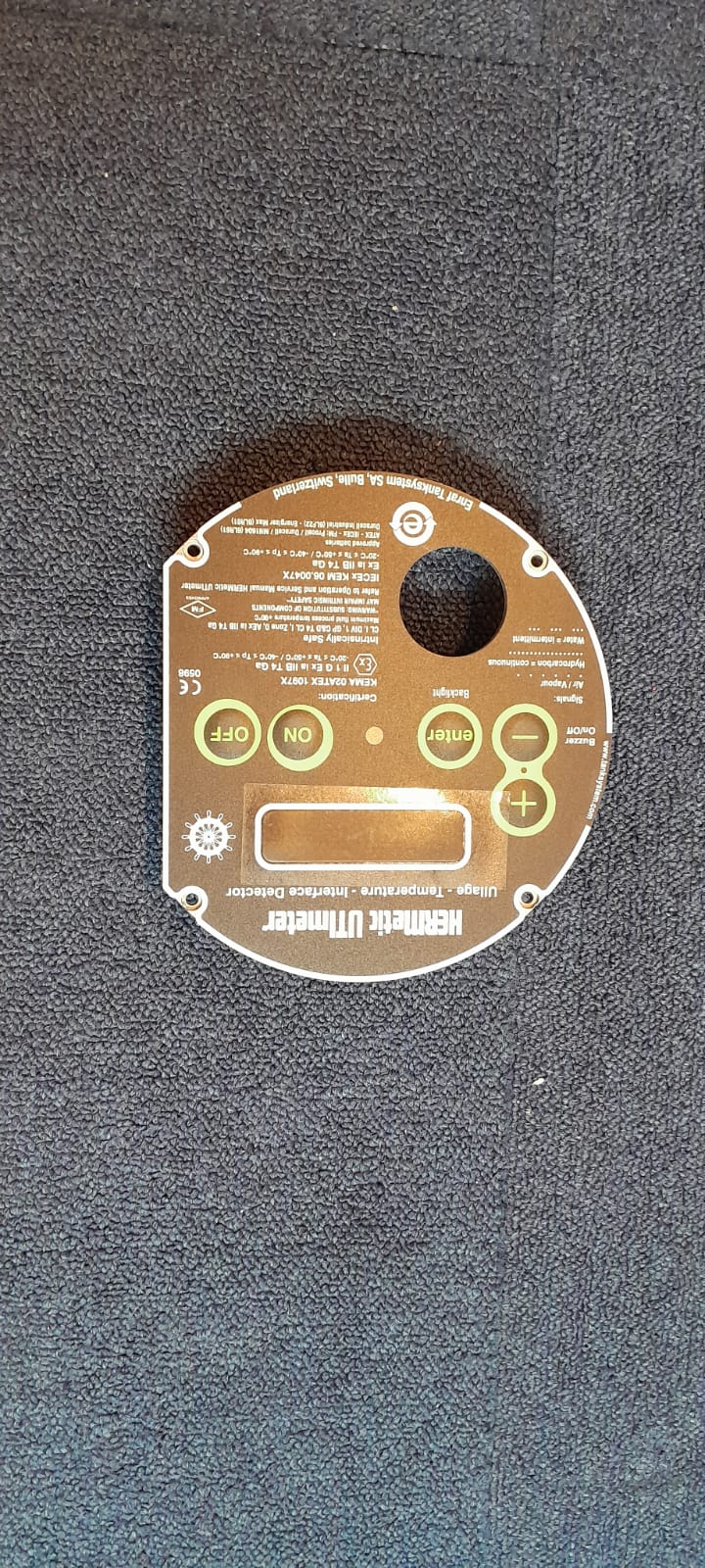 TS 11263 FRONT FACE ASSEMBLY SUITABLE FOR HONEYWELL MAKE UTI DISPLAY